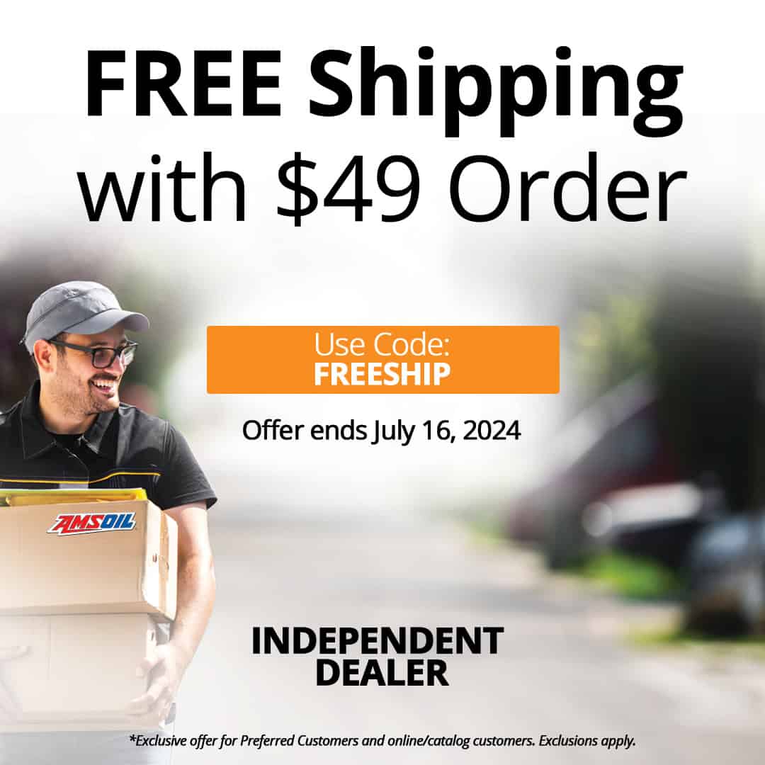 AMSOIL Free shipping on $49 order
