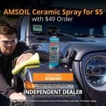 AMSOIL Ceramic Spray for just $5 with order of $49